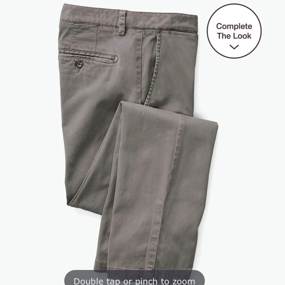 Johnston & Murphy Men's Washed Chinos - Picture 3 of 8